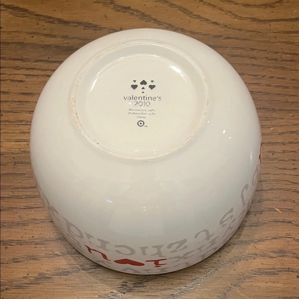 Target bowl heart